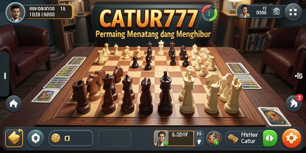 Tampilan gameplay <strong>CATUR777</strong> yang menawan dan interaktif di dalam permainan Idle.