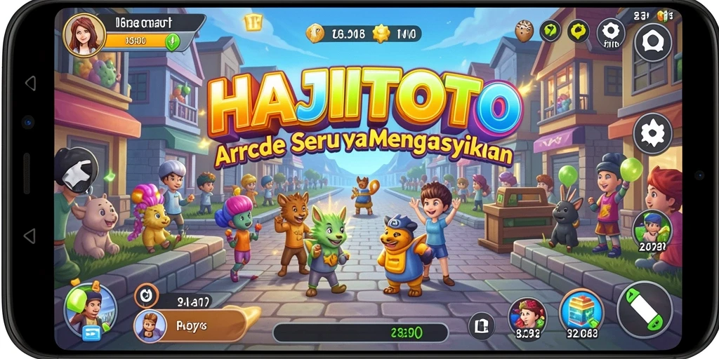 Screenshot gameplay HAJITOTO yang penuh aksi dan keseruan.
