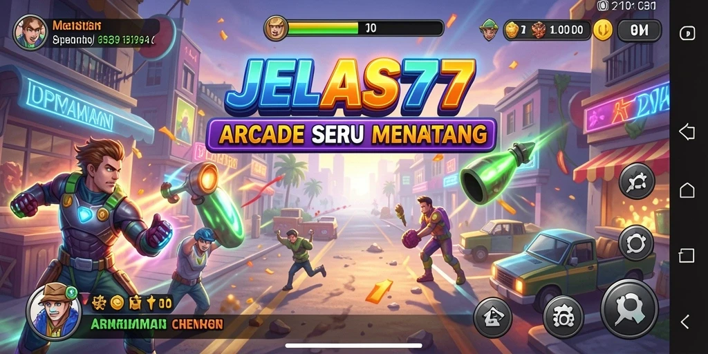 Screenshot gameplay JELAS777 yang penuh aksi dan seru.