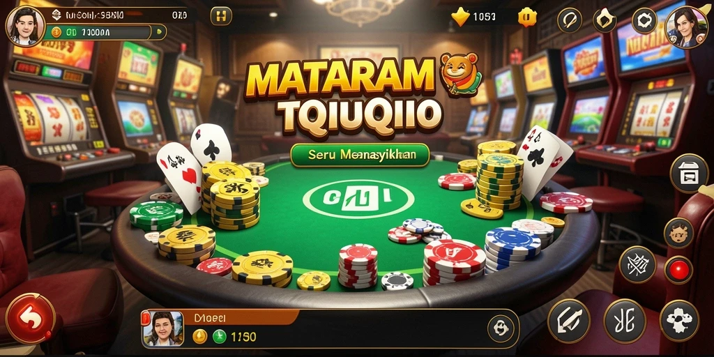 Screenshot MATARAMTOTO menampilkan gameplay seru QiuQiu.