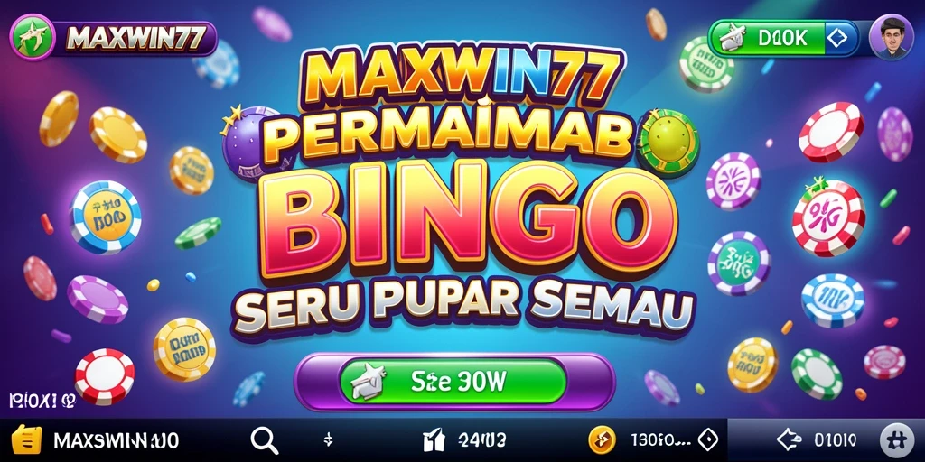 Tampilan gameplay Bingo yang menarik dan menyenangkan.