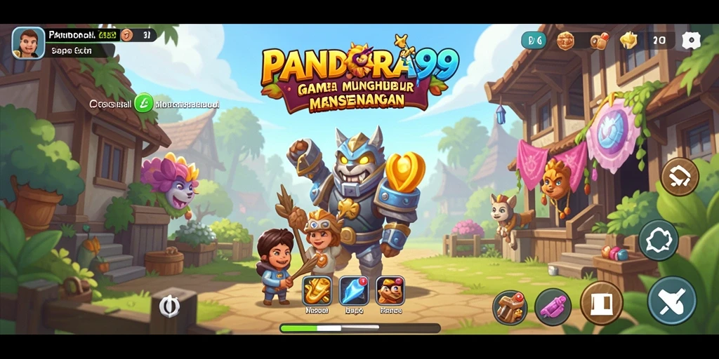 Tampilan gameplay PANDORA99 yang seru dan mengasyikan.
