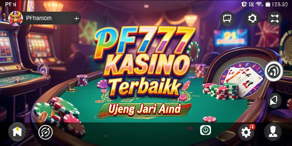 Tampilan mendebarkan dari gameplay PF777 yang memukau.