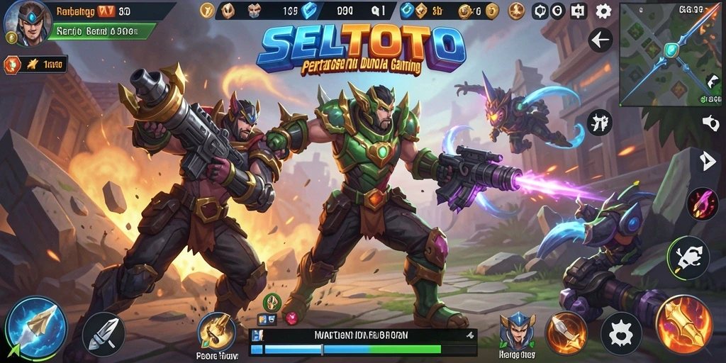 Gambaran visual intens dari pertarungan di SELTOTO.