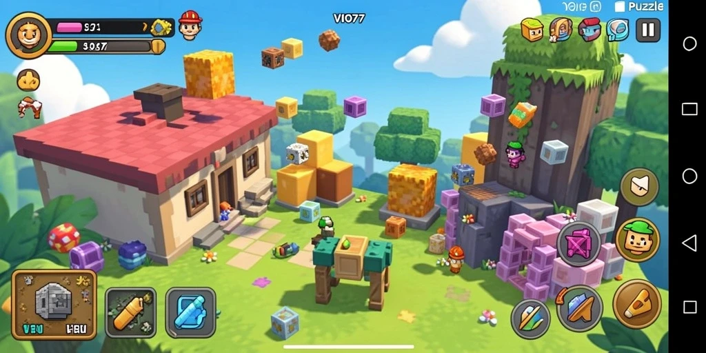 Tampilan gameplay menarik dari VIO77 yang penuh tantangan puzzle.