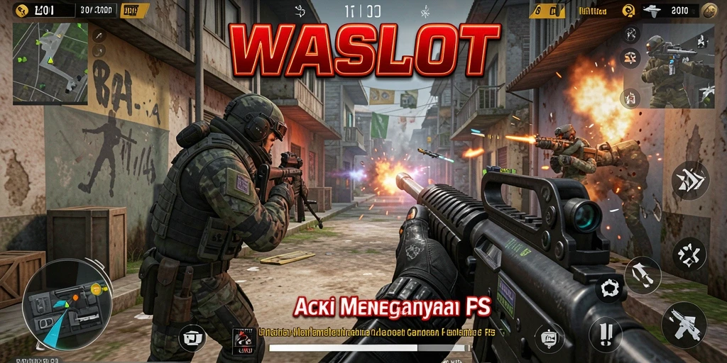Tampilan gameplay seru dan dinamis dari WASLOT.
