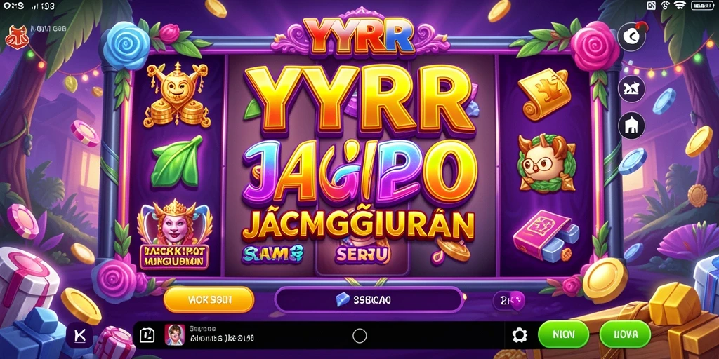Tangkapan layar YYRR menampilkan gameplay Slot yang menarik dan interaktif.